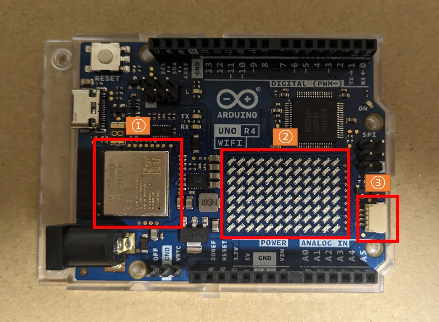 Arduino UNO R4 Minimaからの追加仕様