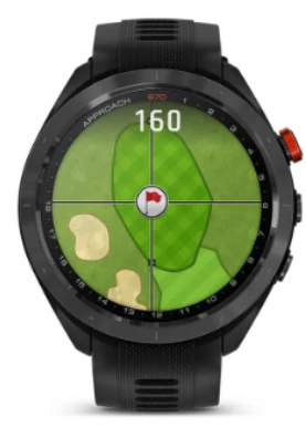 Garmin Approach S70のグリーンビュー表示画面イメージ