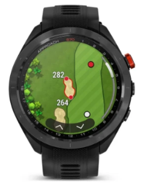 Garmin Approach S70のハザード表示画面イメージ