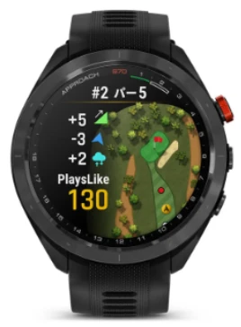 Garmin Approach S70の高低差情報表示画面イメージ