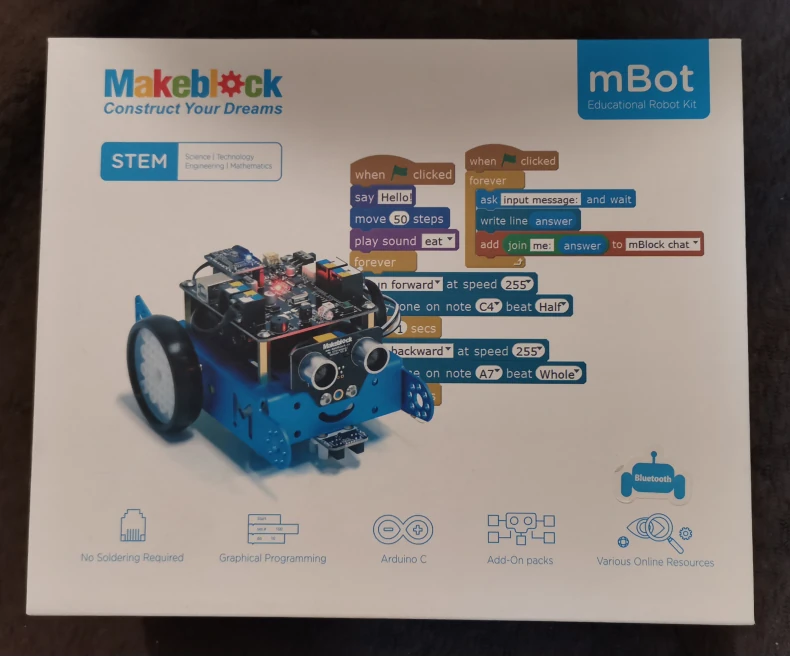 mBotのパッケージ