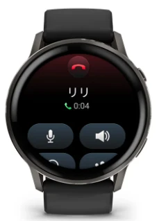 venu4のスマートフォンとのペアリング通話機能画面例